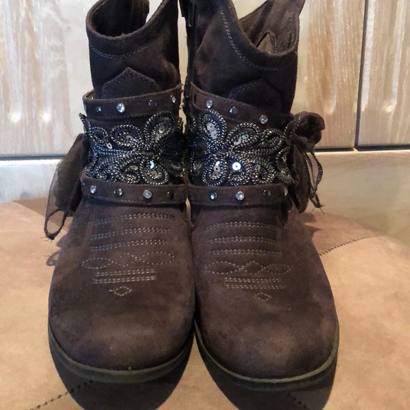 Women’s ankle embellished ankle boots - Picture 5 of 8